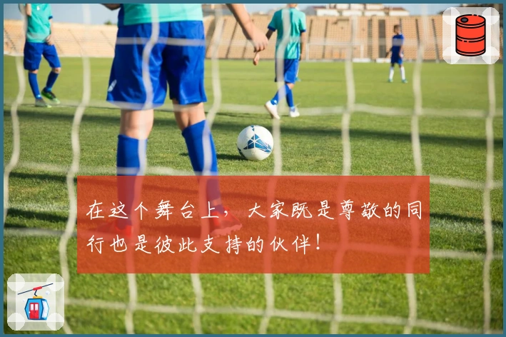 在这个舞台上，大家既是尊敬的同行也是彼此支持的伙伴！